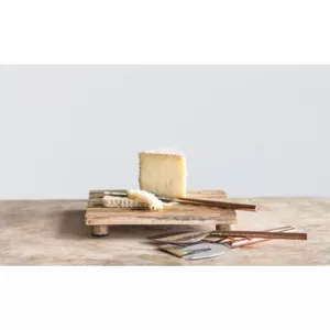3R Studios 4-Piece Stainless Steel Cheese Knives