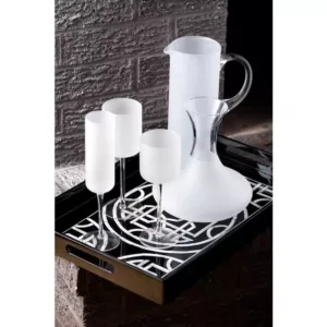 Abigails White Night Frosted Martini Pitcher
