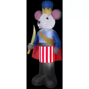 Airblown 7 ft. Inflatable Christmas Airblown Nutcracker Mouse King