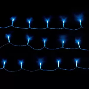 ALEKO 60 LED White Solar Powered String Lights