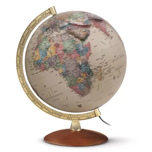 Waypoint Geographic Athens 12 in. Illuminated Raised Relief Desktop Globe