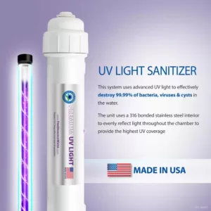 APEC Water Systems UV Ultra Violet Sterilizer Water Filter Kit with 1/4 in. Quick Connect