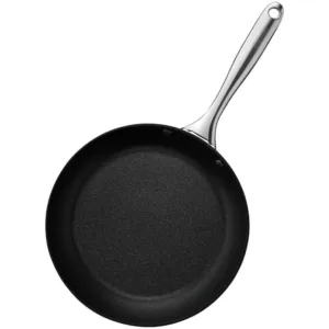 Starfrit The Rock Diamond 9.5 in. Aluminum Nonstick Frying Pan in Black Speckle