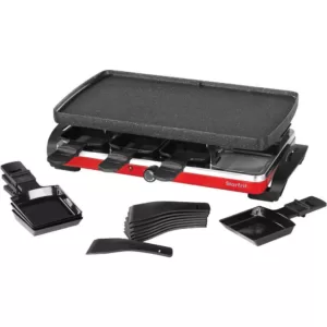 Starfrit Black Raclette/Party Indoor Grill Set