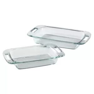 Pyrex Easy Grab Glass Bakeware Value Pack (2-Piece)