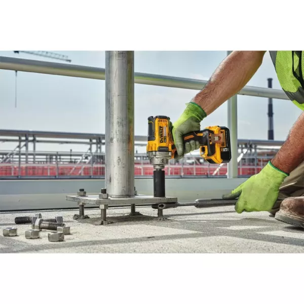 DEWALT 20-Volt MAX XR Cordless Brushless 1/2 in. Mid-Range Impact Wrench with Detent Pin Anvil (Tool-Only)