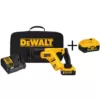 DEWALT 20-Volt MAX Cordless Compact Reciprocating Saw with (1) 20-Volt Battery 5.0Ah & (1) 20-Volt Battery 6.0Ah