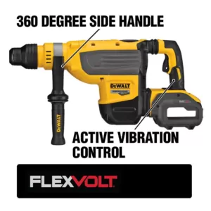 DEWALT FLEXVOLT 60-Volt MAX Cordless Brushless 1-7/8 in. SDS MAX Combination Rotary Hammer (Tool-Only)