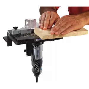 Dremel Rotary Tool Shaper/Router Table to Sand, Edge, Groove, and Slot Wood