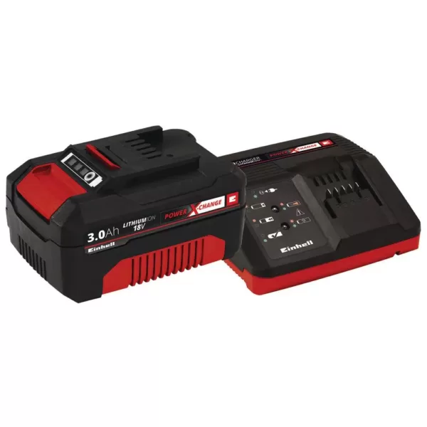 Einhell PXC 18-Volt Cordless 1/4 in. 2,300-RPM Variable Speed Hex Impact Driver Kit (w/ 3.0-Ah Battery + Fast Charger)