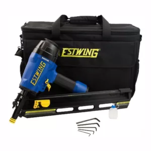 Estwing Pneumatic 34 degrees Clipped Head Framing Nailer with Padded Bag