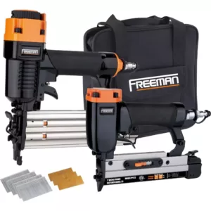 Freeman Pneumatic Professional Woodworker Special with Nails (4-Piece)