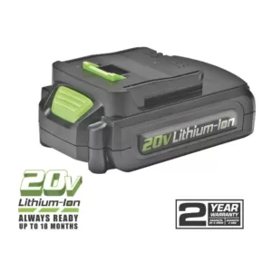 Genesis 20-Volt Lithium-ion Rechargeable Battery Pack Replacement