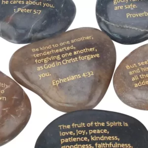 Stonebriar Collection Set of 6 Scripture Rocks