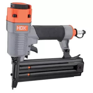 HDX Pneumatic Finishing Nailer Kit with Canvas Bag (3-Piece)