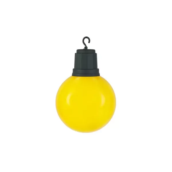 Home Accents Holiday 13 in. Light-Up Christmas Yellow Ornament