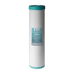 ISPRING 123 Filter Iron Manganese Reducing Replacement Water Filter, High Capacity 4.5 in. x 20 in. Big Blue