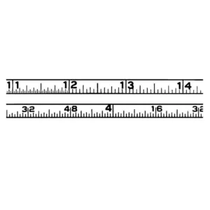 Lufkin 1/4 in. x 6 ft. Executive Diameter Pocket Tape Measure