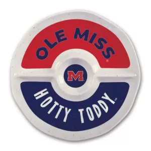 Magnolia Lane Ole Miss 15 in. Chip and Dip Server
