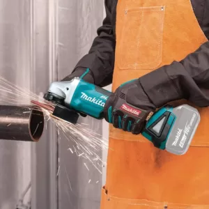 Makita 18-Volt LXT Lithium-Ion Brushless Cordless 4-1/2 in./5 in. Paddle Switch Cut-Off/Angle Grinder (Tool-Only)