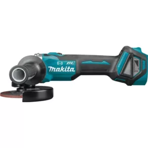 Makita 18-Volt LXT Brushless 4-1/2 in. / 5 in. Cordless Cut-Off/Angle Grinder with Electric Brake (Tool Only)