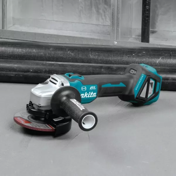 Makita 18-Volt LXT Brushless 4-1/2 in. / 5 in. Cordless Cut-Off/Angle Grinder with Electric Brake (Tool Only)