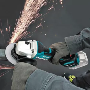 Makita 18-Volt Brushless 4-1/2 in. / 5 in. Cordless Paddle Switch Cut-Off/Angle Grinder with Electric Brake (Tool Only)