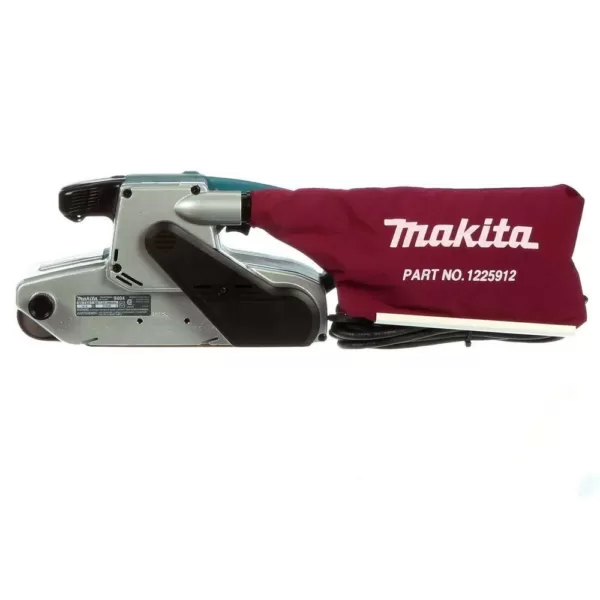 Makita 8.8 Amp 4 in. x 24 in. Corded Variable Speed Belt Sander with Dust Bag
