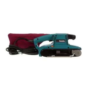 Makita 8.8 Amp 4 in. x 24 in. Corded Variable Speed Belt Sander with Dust Bag