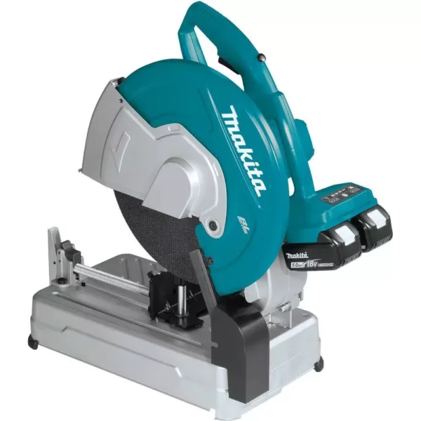 Makita 18-Volt X2 LXT Lithium-Ion 36-Volt Brushless Cordless 14 in. Cut-Off Saw with Electric Brake, 5.0 Ah