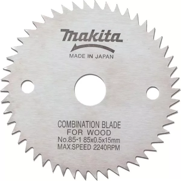 Makita 3-3/8 in. 50-Teeth General Purpose Combo Blade