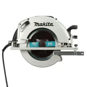 Makita 14 Amp 10-1/4 in. Corded Circular Saw with Electric Brake and 24T Carbide Blade