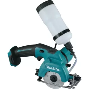 Makita 12-Volt MAX CXT Lithium-Ion Cordless 3-3/8 in. Tile/Glass Saw (Tool Only)