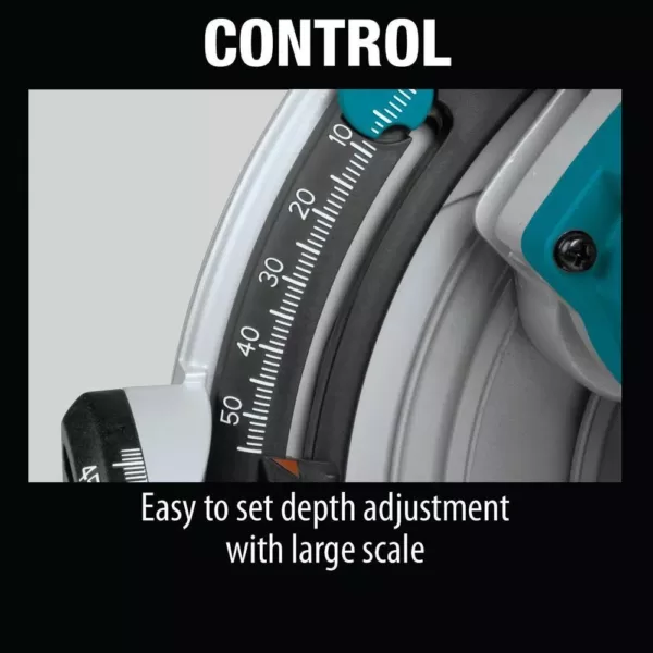 Makita 18-Volt X2 LXT (36-Volt) Brushless 6-1/2 in. Plunge Circular Saw with Bonus 6-1/2 in. 56T Carbide-Tipped Saw Blade
