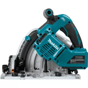 Makita 18-Volt X2 LXT Lithium-Ion (36-Volt) Brushless Cordless 6-1/2 in. Plunge Circular Saw (Tool Only) with 55T Carbide Blade