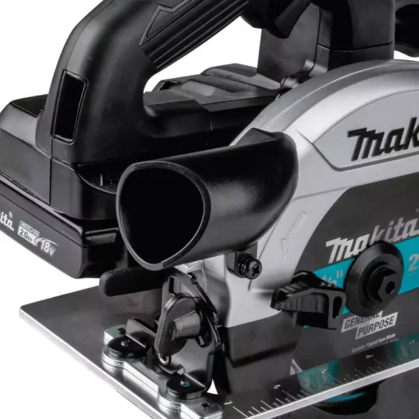 Makita 18-Volt 6-1/2 in. LXT Lithium-Ion Sub-Compact Brushless Cordless Circular Saw Kit (2.0 Ah)