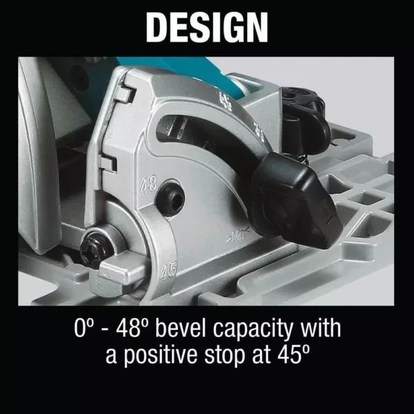 Makita 18-Volt X2 LXT Lithium-Ion (36-Volt) 7-1/4 in. Brushless Cordless Circular Saw Guide Rail Compatible Base (Tool-Only)