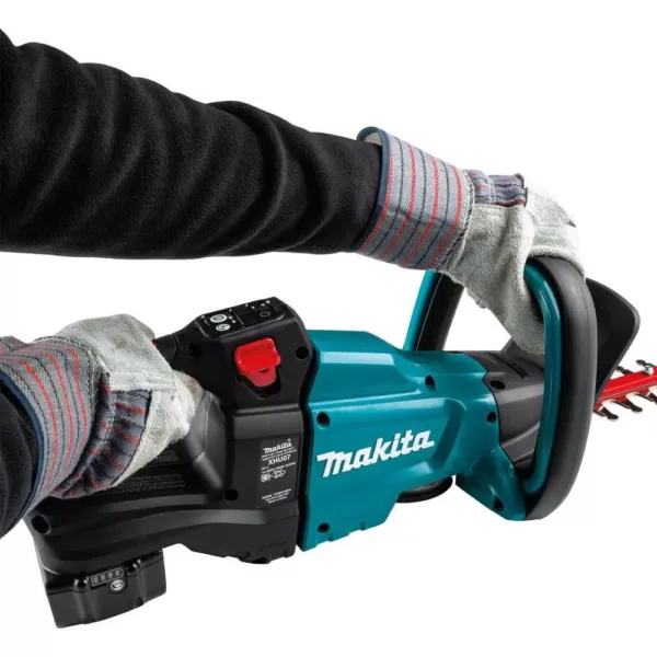 Makita 18-Volt LXT Lithium-Ion Brushless Cordless 24 in. Hedge Trimmer Kit (5.0 Ah)