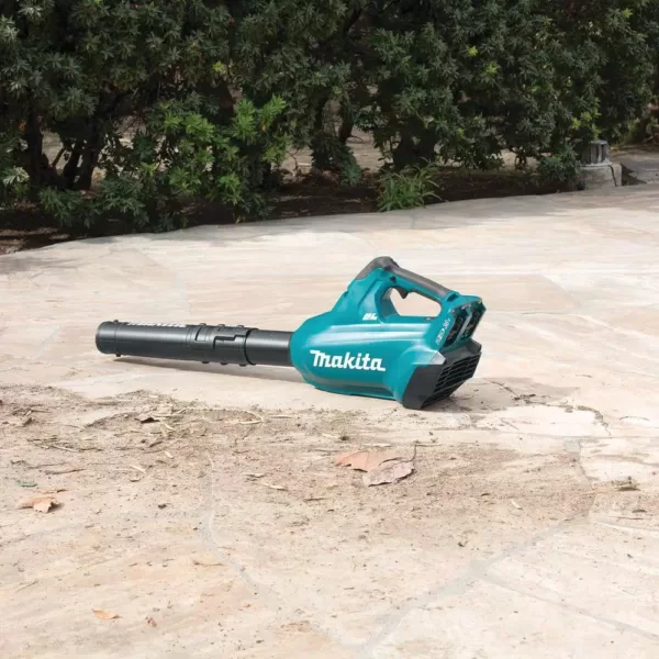 Makita 18V X2 LXT Blower and 18V X2 LXT 16 in. Top Handle Chain Saw with bonus 18V LXT Starter Pack