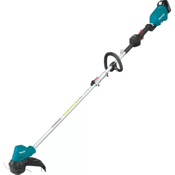 Makita 18-Volt LXT Lithium-Ion Brushless String Trimmer Kit with Bonus 22 in. 18-Volt LXT Lithium-Ion Cordless Hedge Trimmer