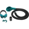 Makita Demolition Dust Extract Attachment and 1-1/8 in. Hex Shank for use w/ 1-1/8 in. Hex Shank Demolition Hammers