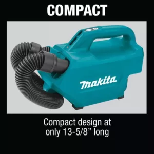 Makita 12-Volt MAX CXT Lithium-Ion Cordless Vacuum (Tool-Only)
