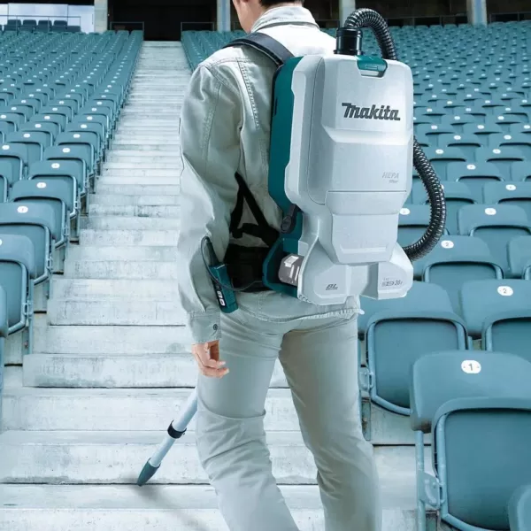 Makita 18-Volt X2 LXT Lithium-Ion (36V) Brushless Cordless 1.6 Gal. HEPA Filter Backpack Dry Vacuum (Tool-Only)