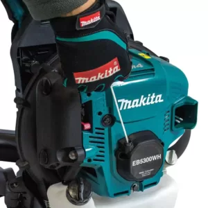 Makita 184 MPH 516 CFM 52.5 cc MM4 4-Stroke Engine Hip Throttle Backpack Blower