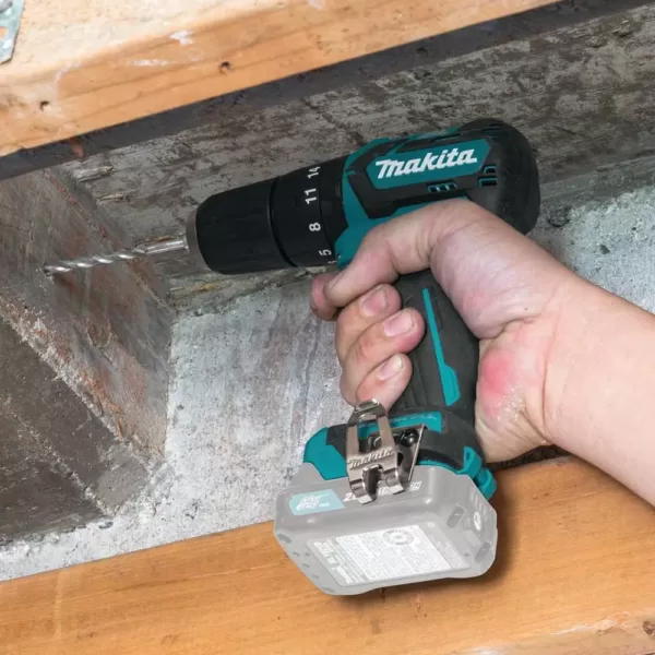 Makita 12-Volt MAX CXT Lithium-Ion 3/8 in. Brushless Cordless Hammer Driver-Drill (Tool Only)