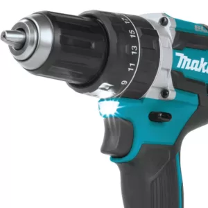 Makita 18-Volt 5.0 Ah LXT Lithium-Ion Compact Brushless Cordless 1/2 in. Hammer Driver-Drill Kit