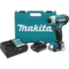 Makita 12-Volt MAX CXT Lithium-Ion 1/4 in. Cordless Impact Driver Kit with (2) Batteries 2.0Ah, Charger, Hard Case