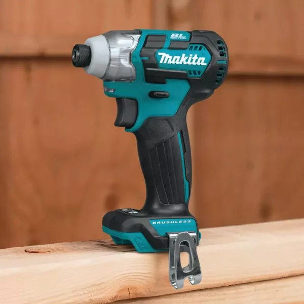 Makita 12-Volt MAX CXT Lithium-Ion Brushless 1/4 in. Cordless Impact Driver (Tool Only)