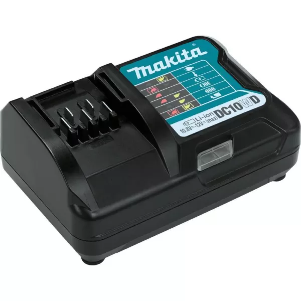 Makita 12-Volt MAX CXT Lithium-Ion Cordless 3/8 in. Square Drive Impact Wrench Kit