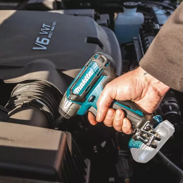 Makita 12-Volt maximum CXT Lithium-Ion Cordless 1/4 in. Sq. Drive Impact Wrench Tool-Only